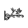 thumbnail image 2 of Tgbvmt Rust Proof Hanging Plant Bracket Hook Heavy Duty Wall Mount Hanger Decorative Hollow Out Structure for Patio Balcony Porch Outdoor Hanging Plants Bird Feeders Wind Chimes Lanterns, 2 of 6