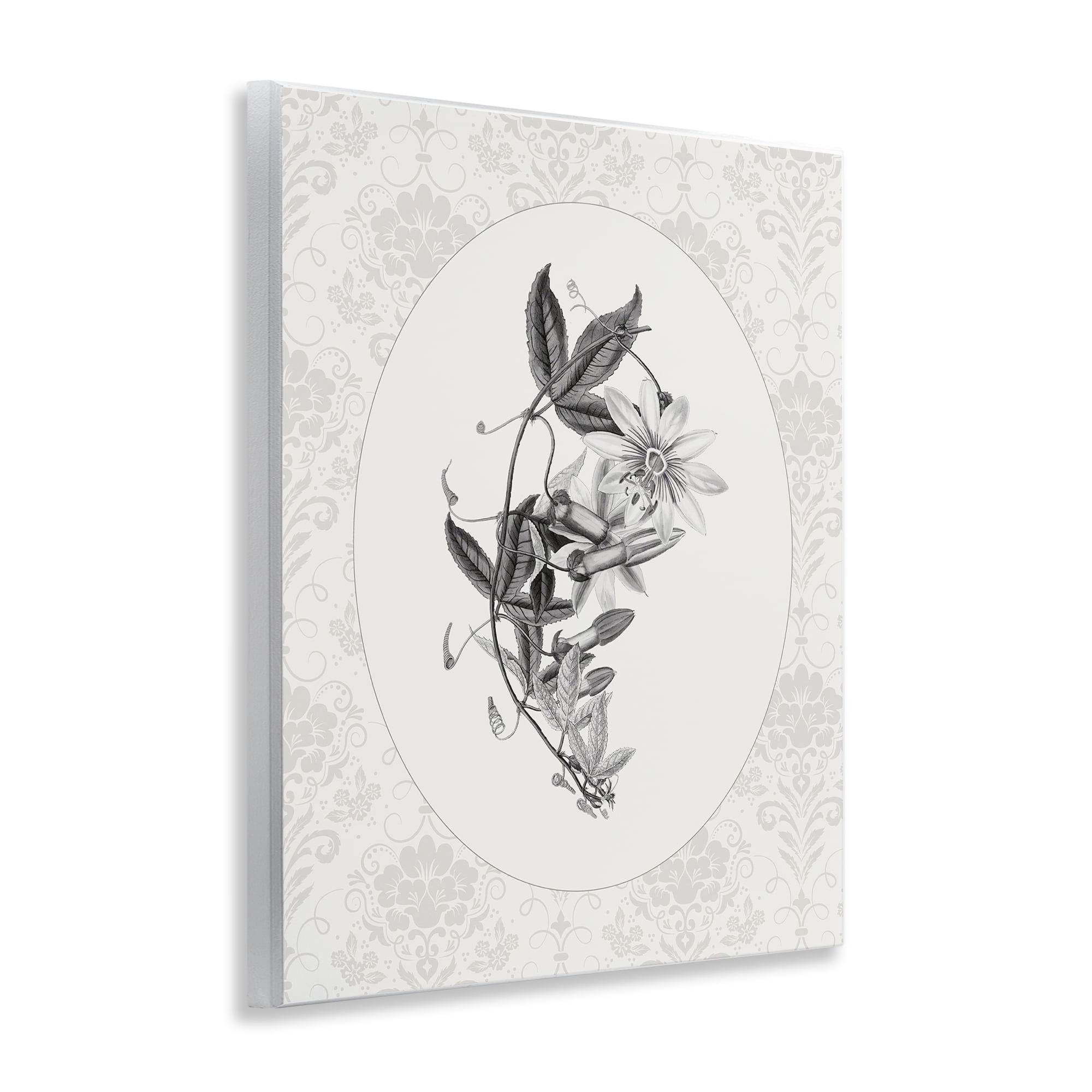 Stupell Industries Vintage Botanical & Lace Wall Plaque Art, design by CAD Designs