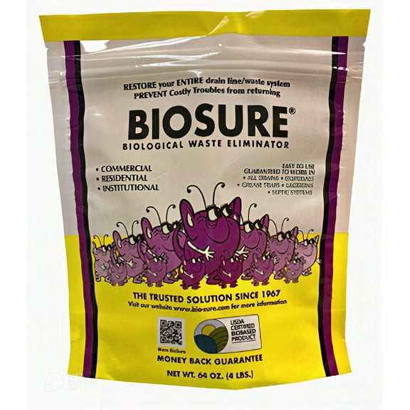 BIOSURE Septic Solution | 4 Lb Original Powder Formulation