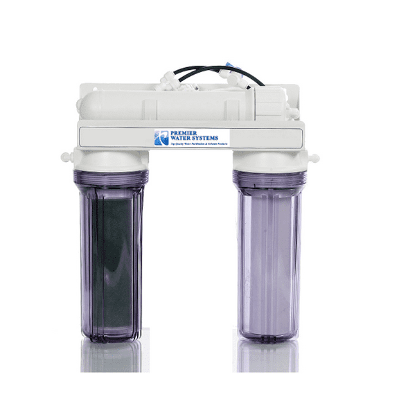 Premier RODI Aquarium Reef Reverse Osmosis DI Water Filter System 100 GPD | 3 Stage 0 PPM