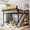 Natural, variant on Leumius Twin XL Size Loft Bed with Slide,Storage Shelves and Built-in Wardrobe,Metal Loft Bed Frame with USB Ports and LED Lights,Pegboard,Safety and Solid,