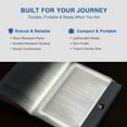 thumbnail image 5 of Book Light, Rechargeable Clear LED Flat Book Lights for Reading in Bed at Night with 3 Colors & Timer, Dimmable Panel Plate Book Lamp Full Page Light, Bookish Gifts for Book Lovers, 5 of 8