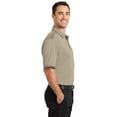 thumbnail image 3 of CornerStone Select Snag Proof Tipped Pocket Polo-XS (Tan/ Black), 3 of 6
