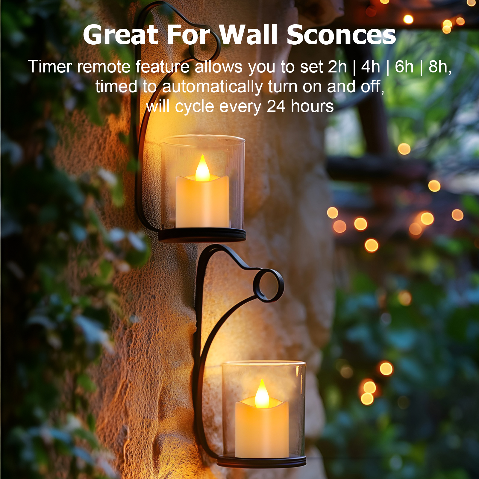 PChero Rechargeable Flameless LED Candles, Set of 6 photo 7
