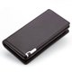 thumbnail image 1 of Cartera de cuero para hombre, pequeña, de gran capacidad, con múltiples tarjetas y cremallera, multifuncional, larga, 1 of 5