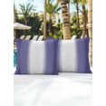 thumbnail image 4 of Outdoor Pillows Waterproof, Purple Ombre Throw Pillows with Inserts Included, Modern Farmhouse Gradients Art Indoor Outdoor Decorative Lumbar Pillow for Bed/Couch/Patio 16"x16", 2Pcs, 4 of 8