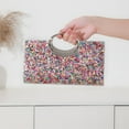 thumbnail image 6 of FENOHREFE All-matching Banquet Bag for Women Girl Wedding Handbag Rhinestones Evening Bag Clutch Purse Chain Strap Shoulder Bag, 6 of 8