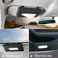thumbnail image 2 of JEYODA Car Tissue Holder, Sun Visor Mask Holder for Car, Mask Dispenser for Car, Premium Leather Napkin Holder for Car Backseat, Car Must Haves Interior Accessories, 2 of 7