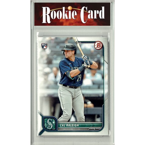 Certified Mint Cal Raleigh 2022 Bowman #49 Big Dumper Rookie Card Seattle Mariners