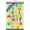 thumbnail image 3 of Disney Mickey Mouse - Alphabet Wall Poster with Wooden Magnetic Frame, 22.375" x 34", 3 of 3