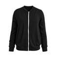 thumbnail image 4 of cocolona Womens Zipper Cardigan Sweater Trendy Crew Neck Long Sleeve Casual Sweater Knit Warm Fall Winter Cardigan, 4 of 6