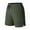 Army Green, variant on DDAPJ pyju Mens Big and Tall Workout Shorts with Mesh Liner Elastic Waist Drawstring Athletic Shorts Quick Dry Stretch Running Shorts Outdoor Hiking Shorts with Zipper Pockets Black XXXXL