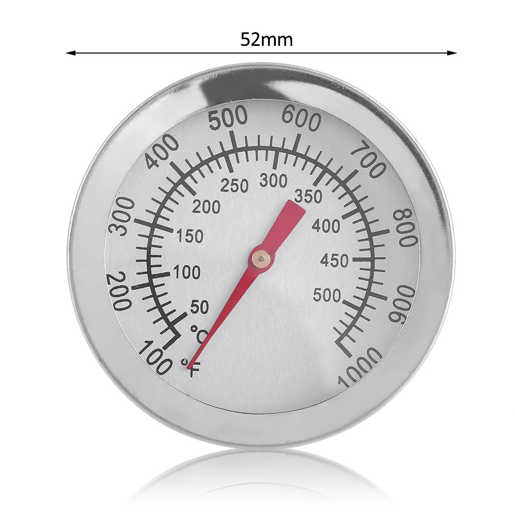 Stainless-Steel Oven Grill Thermometer 200°C Cooking BBQ Probe Food Meat Gauge 