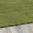 thumbnail image 3 of Hauteloom Peonia Wool Living Room, Bedroom Area Rug - Contemporary - High Pile - Sage - 5' x 8', 3 of 14