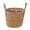 Large, variant on Dserhfy Wicker Planter Basket with Handles Indoor Outdoor Plants Rattan Woven Planter Pot Home Living Room Balcony Garden Round Decorative Flower Pot