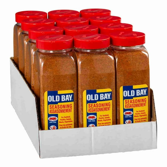 Old Bay Seasoning - Authentic Chesapeake Blend, 12/Case 680 GR (1.50 lbs)