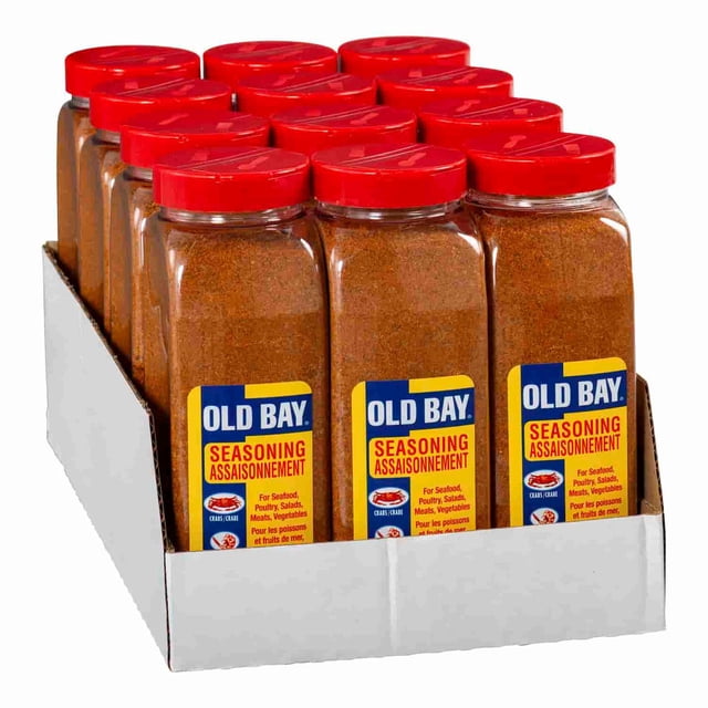 Old Bay Seasoning - Authentic Chesapeake Blend, 12/Case 680 GR (1.50 lbs)