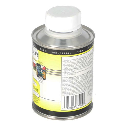 Clear Tractor Paint Hardener 1/2 Pint 