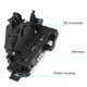 thumbnail image 5 of Motor actuador de cerradura de puerta eléctrica delantera derecha Unique Bargains para Ford Focus 2002-2007 Mercury Cougar 1999-2002 negro, 5 of 7