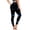 Black, variant on Womens Running Workout Yoga Leggings,Fashion Casual Women Printed Gradient Span Ladies High Waist Wide Leg Trousers Yoga Pants Long Pants Leggings Compression Pants