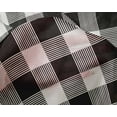 thumbnail image 4 of oneOone Silk Tabby Black Fabric Gingham Check Sewing Fabric By The Yard Printed Diy Clothing Sewing Supplies 42 Inches Wide, 4 of 4