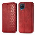 thumbnail image 3 of Case for Samsung Galaxy A12 Flip Cover Wallet Flip Cover Magnetic Protective - Red, 3 of 5