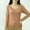Khaki, variant on Tshirt with Built in Bra for Women Modal Long Sleeve Underwear Lounge Solid Tops with Bra Pad Plus Size Tops