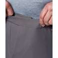 thumbnail image 3 of Big & Tall Haggar® Premium Comfort Expandable-Waist Classic-Fit Stretch Flat-Front Dress Pants Color: Medium Gray Size: 48X30, 3 of 6