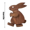 thumbnail image 5 of Handmade Walking Wooden Animals Figurines, Gravity Balance Sculpture, Educational Kinetic Desk Ornament for Home, Office and Kids Space, 4.72 Inch, 1 Pack, 5 of 5