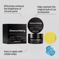 thumbnail image 4 of Chrome Refurbishment Care Paste for Automotive Metal Surfaces, Polish and Restore Shine for Car Parts, 4 of 9