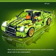 thumbnail image 2 of Ensemble de Blocs de Construction de Voiture 437 Pcs, Modèle de Voiture GTR 1:18 avec Moteur à Rétrofriction - 11011, 2 of 3