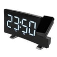 thumbnail image 4 of Reloj despertador digital Bling Bling con proyección de 180° en el techo y pared alimentado por USB, 4 of 12