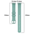 thumbnail image 2 of New Accessories WatchBand Wristband Silicone Bracelet Replacement Strap DARK BLUE, 2 of 8