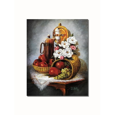 - Victorian Cornacopia Fruit Flowers Coffee Wall Picture 8x10 Art Print