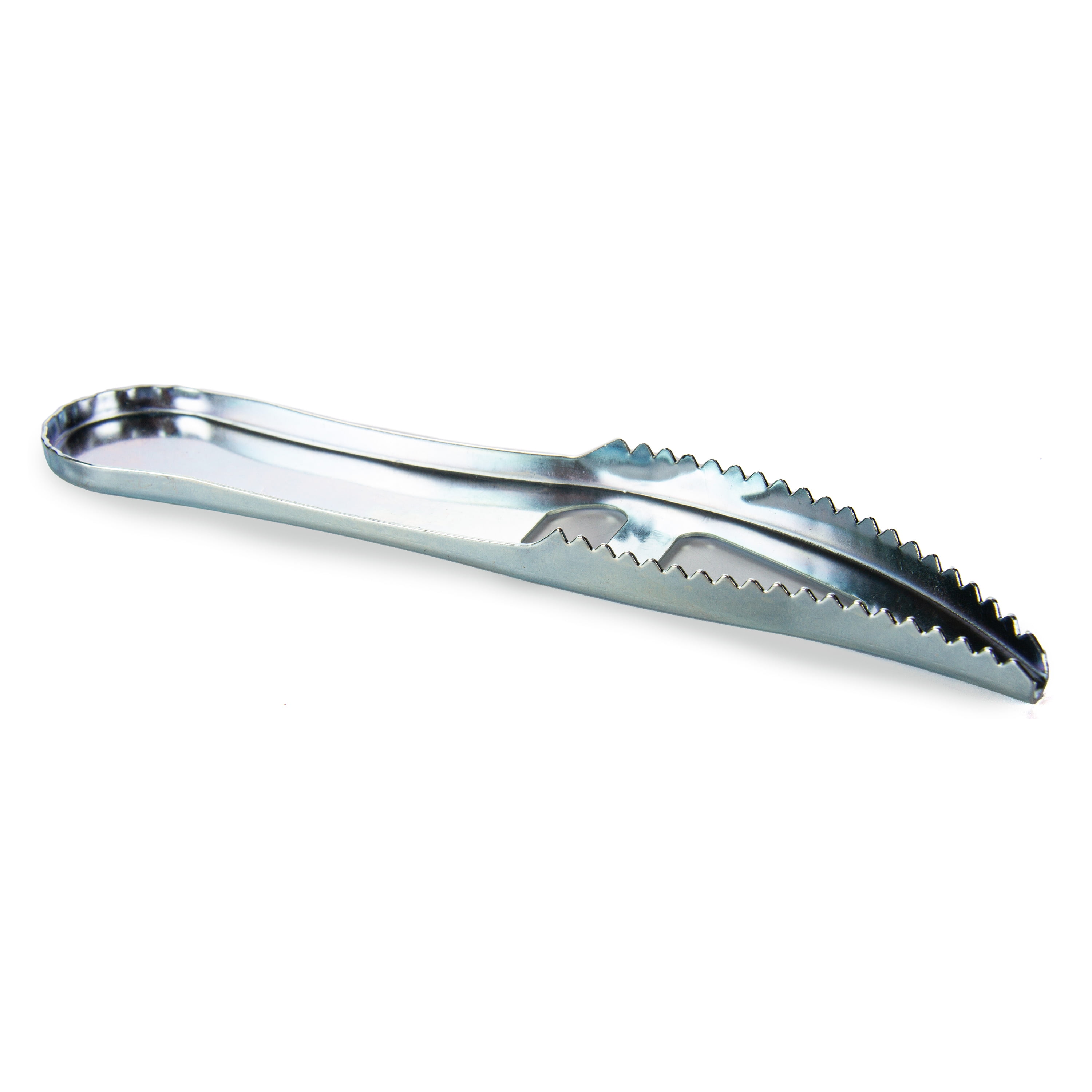 (4 pack) Ozark Trail Stainless Steel Fish Scaler with Serrated Edge, Compact Fish Scale Remover with Bottle Opener for Outdoor Use