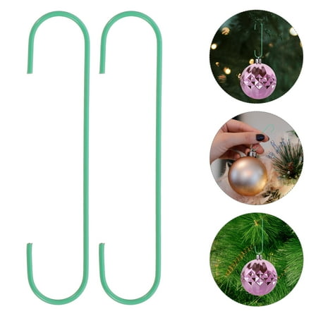 Homoyoyo Christmas Ornament Hooks Tree Bauble 100Pcs 5.0In