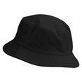 thumbnail image 3 of Leaf Monster Embroidered Big Size Cotton Blend Twill Bucket Hat - Black XL-2XL, 3 of 5