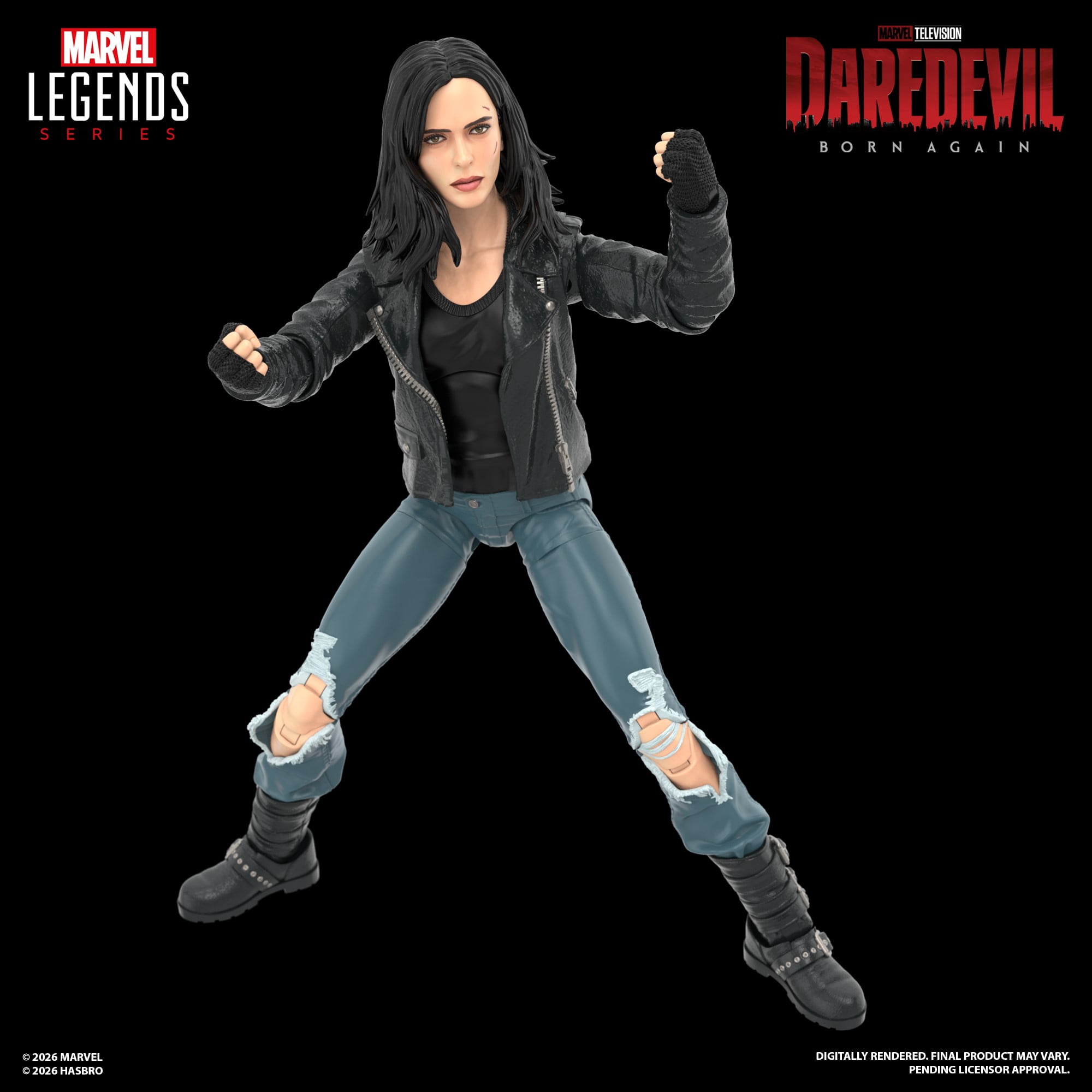 Marvel Legends Series Daredevil: Born Again Daredevil & Jessica Jones, 6-Inch Action Figure 2-Pack