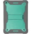 thumbnail image 4 of KIQ iPad 9.7 Case 5th 6th Gen, Heavy Duty Shockproof Protection Kick Stand for Apple iPad 2017 5th / iPad 2018 6th (Guardian Lime Green Dark Blue), 4 of 6