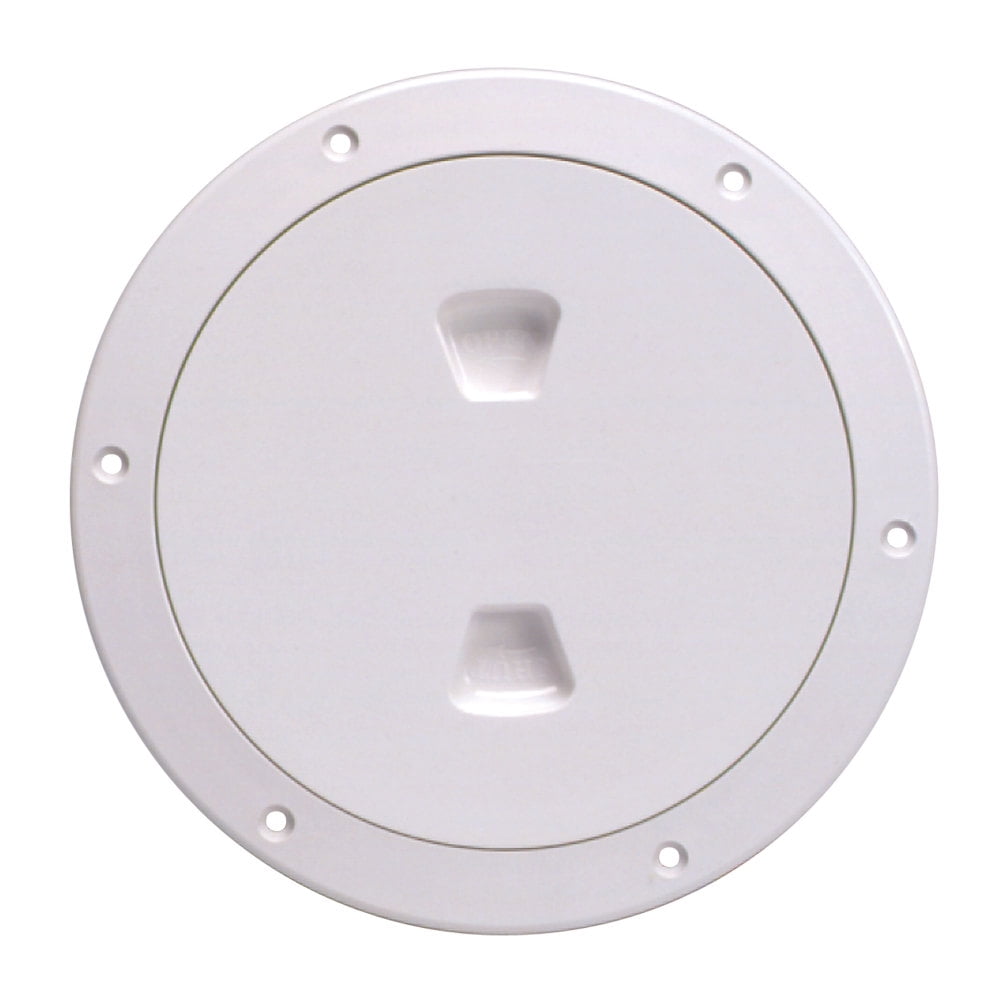 BECKSON MARINE INC DP40-B BECKSON 4/" SMOOTH CENTER SCREW OUT DECK PLATE ...