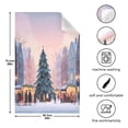 thumbnail image 3 of Kitchen Towel 28x18 Inches x6，Plate Towel, Decorative Towel, Napkin, Tea Towel Tea Towels For Kitchen Dish Cloths & Dish Towels Beautiful Christmas Street, 3 of 7