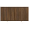 thumbnail image 3 of vidaXL Sideboard Brown Oak 135x41x75 cm Engineered Wood, 3 of 5