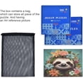 thumbnail image 7 of FREEAMG Sloth Jigsaw Puzzles 1000 Piece for Adults Large Puzzle Game Challenging Family Puzzle Game for Adults Teens 29.5" x 19.7", 7 of 7