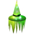 thumbnail image 2 of 5Pcs Halloween Witch Hat Lights,Witch Hats Hanging Decoration LED Glowing Witch Hat Pendant Ghost Festival Luminous Wizard Hat Halloween Decoration, 2 of 6