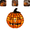 A-1PC#049, variant on Vintage Halloween Pumpkin Lamp Decor, Classic Jack-o-Lantern Stained Glass Pumpkin Lamp, Soft Warm LED Ornament Light for Indoor Mantel Autumn Home Decor M B-1PC