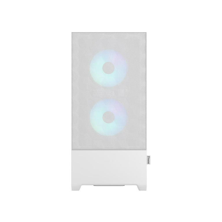 Fractal Design Pop Air RGB White - Tempered Glass Clear Shade