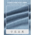 thumbnail image 3 of COOFANDY Mens Golf Polo Shirts Short Sleeve Textured Polo Shirts Slim Fit Button Polo T-Shirt Classic Summer Collared Golf Shirt, 3 of 5