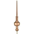 thumbnail image 1 of Good Directions 742 Victoria Finial, 27" w/Mount, Polished Copper, 1 of 4
