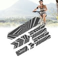 thumbnail image 4 of Bike Frame 3D Night Reflection Sticker, Removeable Waterproof 3D Reflective Bike Frame Stickers Wear Resistant  For DH Downhill Vehicles For Mountain Bikes Five-star Frame Sticker, 4 of 8