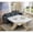 Dark Gray, variant on LLappuil Pull Out Sofa Bed Queen Size, 82" 3 Seat Sofa Convertible Sofa Bed, Velvet Sofa Couch with Memory Foam Mattress for Living Room Beige